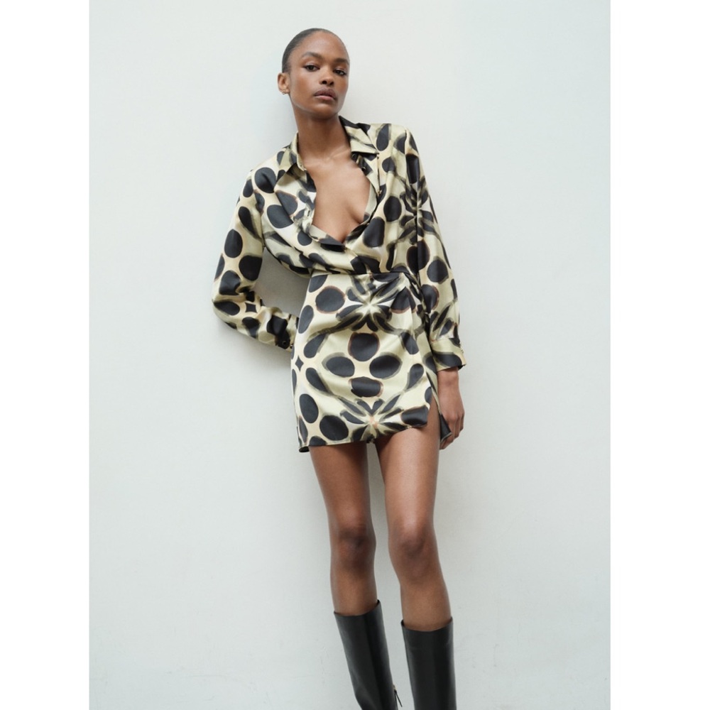 GEOMETRIC PRINT DRESS